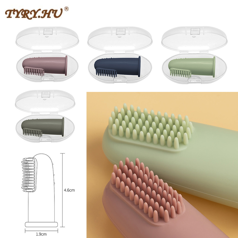 Health Wellness Gifts - Brosse à dents à doigt souple