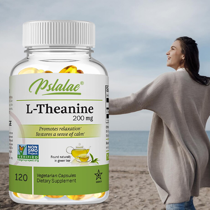 Health Wellness Mental Health - L-Théanine 200 mg - Relaxation, réduction