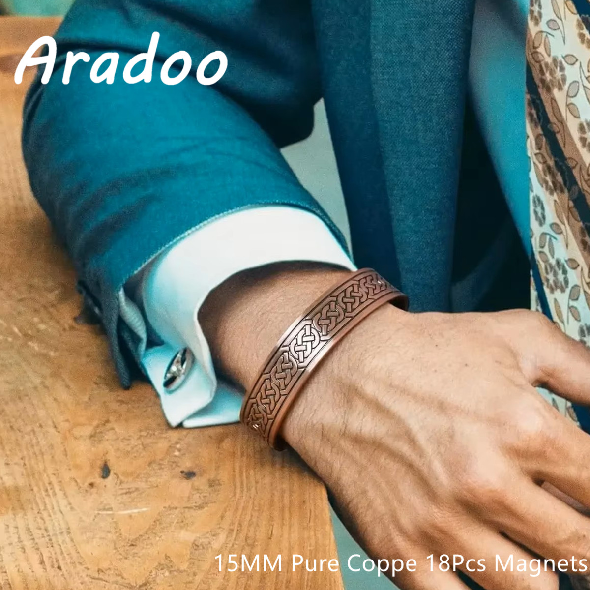 Health Wellness Gifts - ARADOO – Bracelet magnétique Vintage en