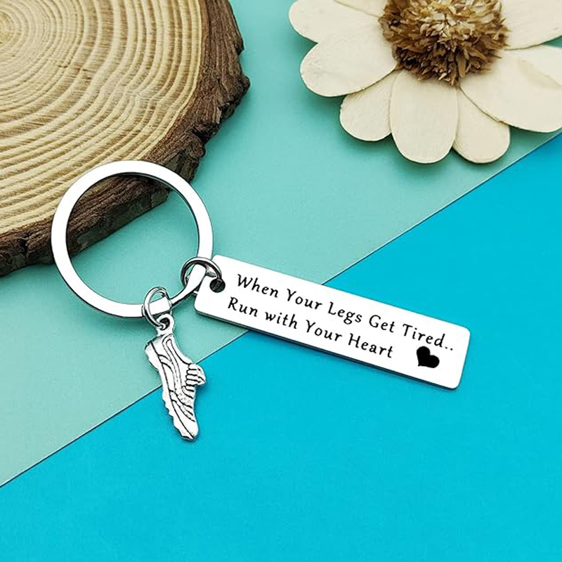 Cadeaux de coureurs porte-clés - Health Wellness Gifts avis et prix