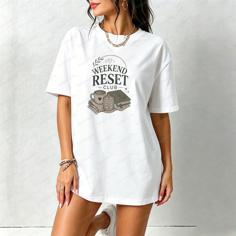 T-shirt Weekend Reset Club pou - Your Health Wellness avis et prix