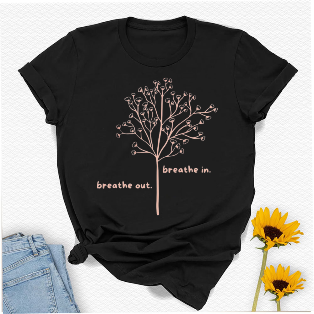 T-shirt « Respire, respire » p - Your Health Wellness avis et prix
