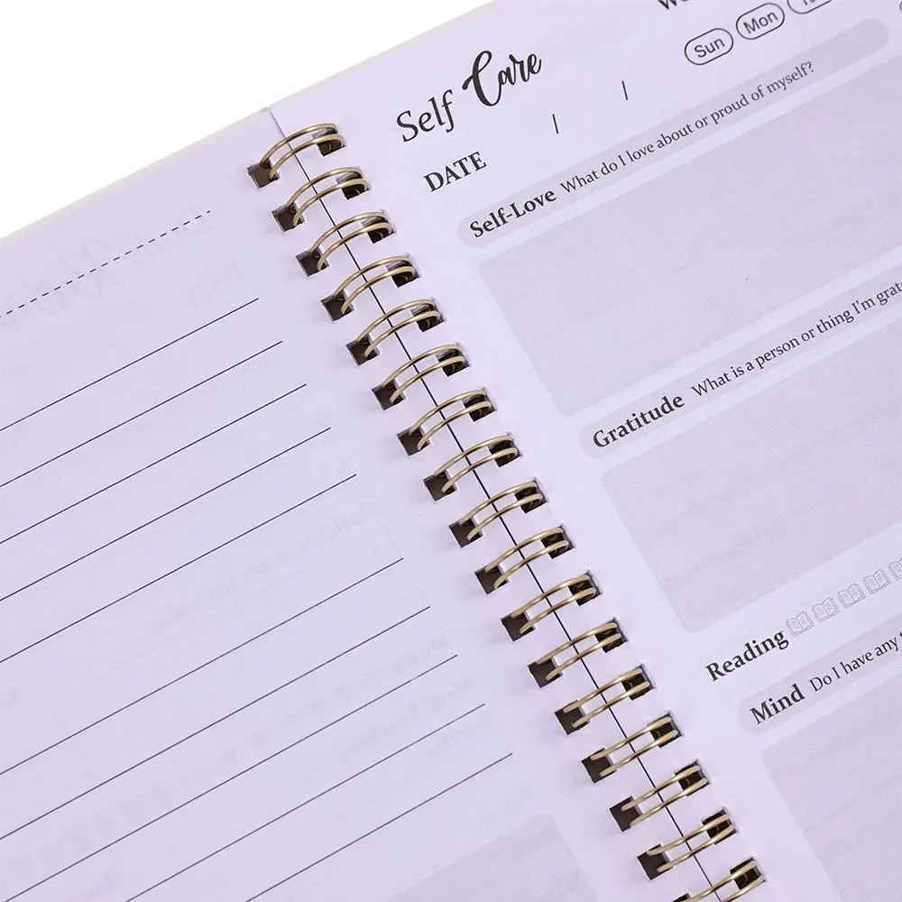 Journal de soins personnels qu - Health Wellness Mental Health avis et prix